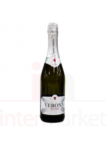 Putojantis vynas VERONA pusiau saldus 0,75L